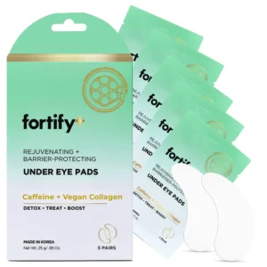 Fortify Skincare De‑Puffing Under Eye Pads – 5 Pack