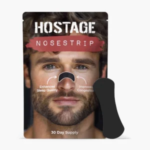 Hostage Tape Nose Strips for Performance & Recovery – 30 Count