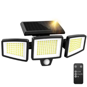 Solar Motion Sensor Security Flood Lights