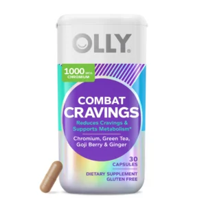 OLLY Combat Cravings Capsules – Metabolism Support Weight‑Loss Supplement