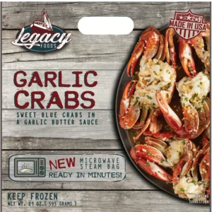 Legacy Foods Garlic Crab Steam Bag