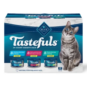 Blue Buffalo Tastefuls Flaked Wet Cat Food 3-Flavor
